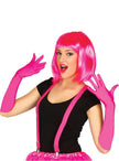 Gants fushcia larges