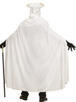 Cape velours blanche adulte