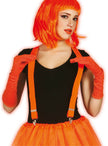Bretelles orange néon