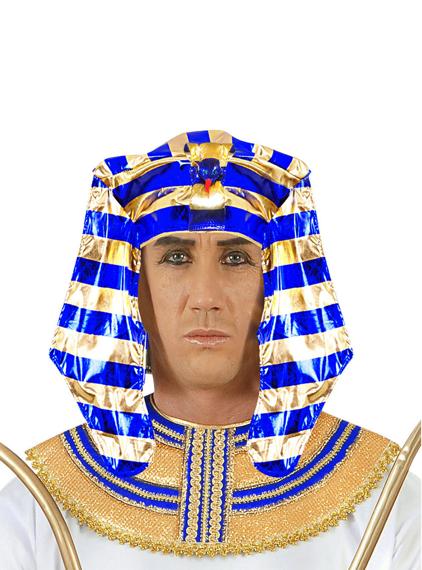 Coiffe pharaon égyptien homme
