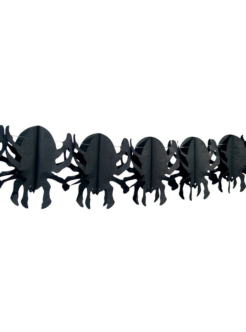Guirlande araignée terrifiants