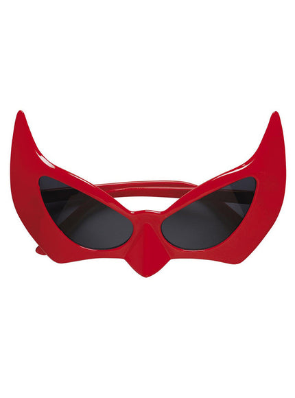 Lunettes de diable rouges