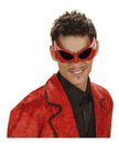 Lunettes de diable rouges