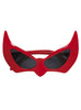 Lunettes de diable rouges