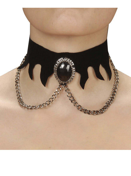 Collier gothique chaines