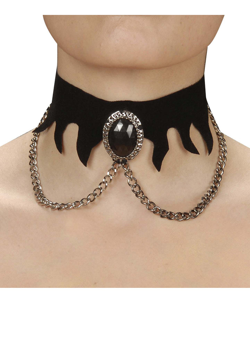 Collier gothique chaines