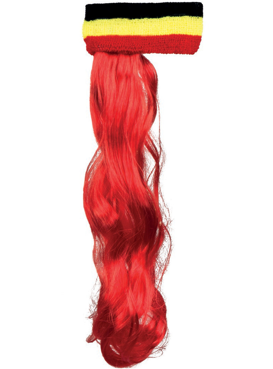 Bandeau sportif Belgique avec cheveux