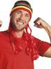 Bandeau sportif Belgique avec cheveux