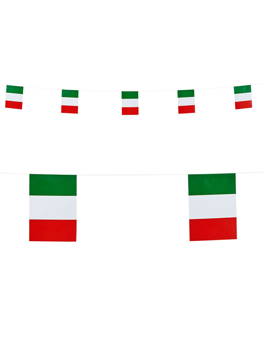 Guirlande de drapeaux d'Italie