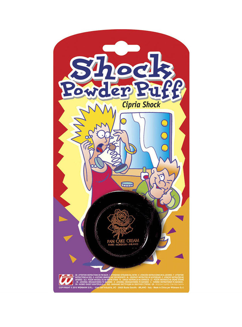 Poudres de maquillage avec araignée danseuse