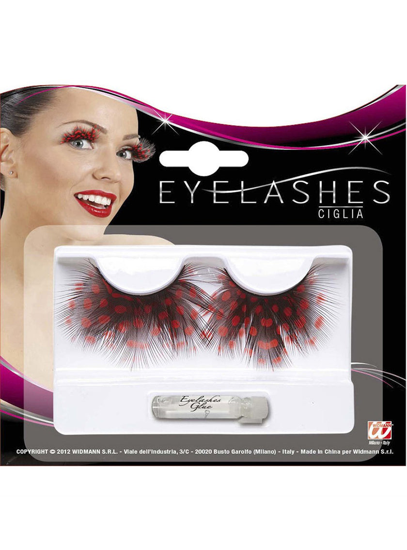 Faux-cils coccinelle femme