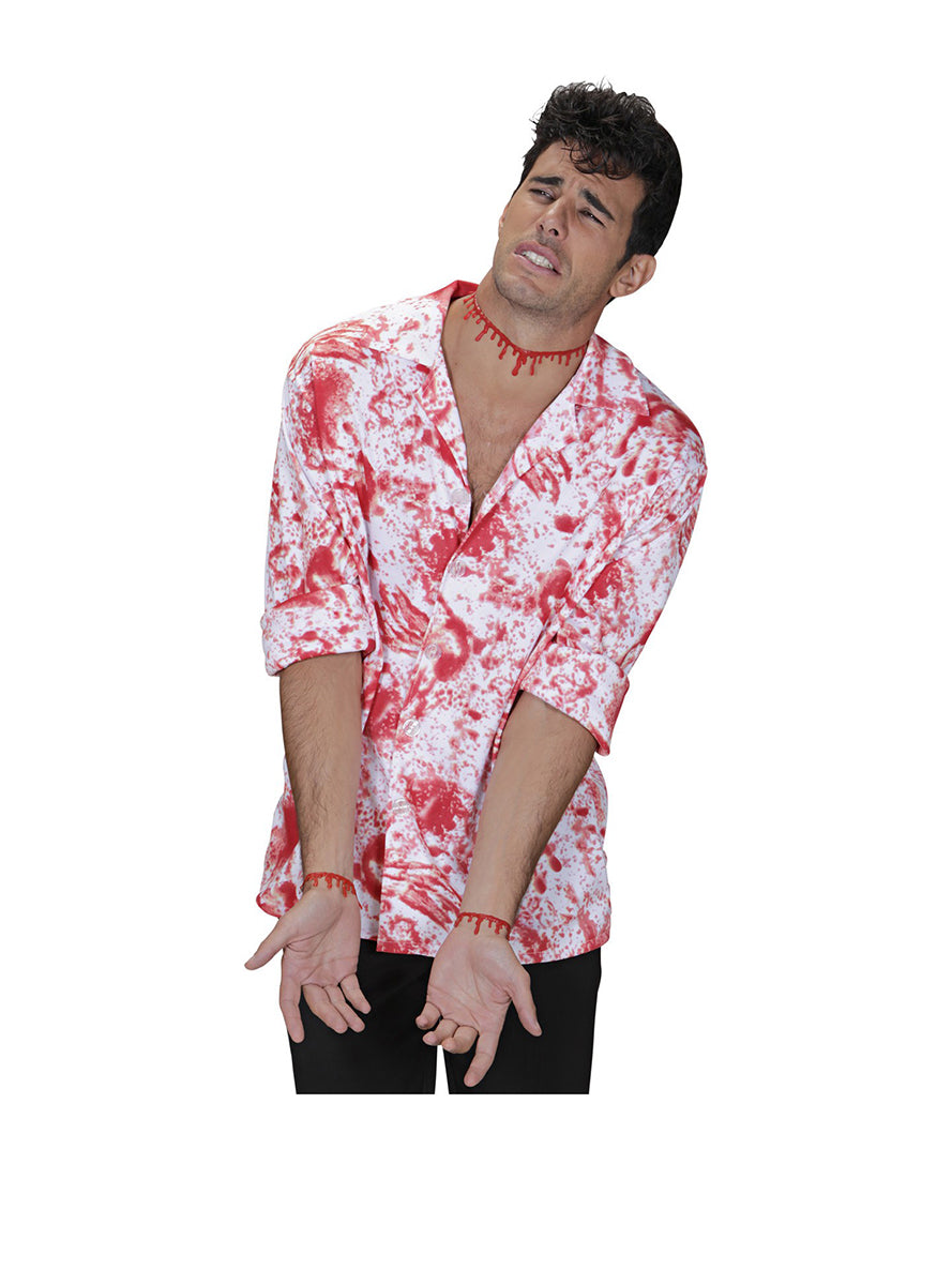 Collier de sang goûte à goûte