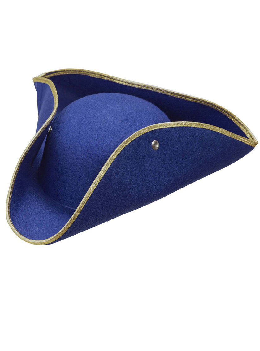 Tricorne bleu