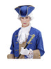 Tricorne bleu