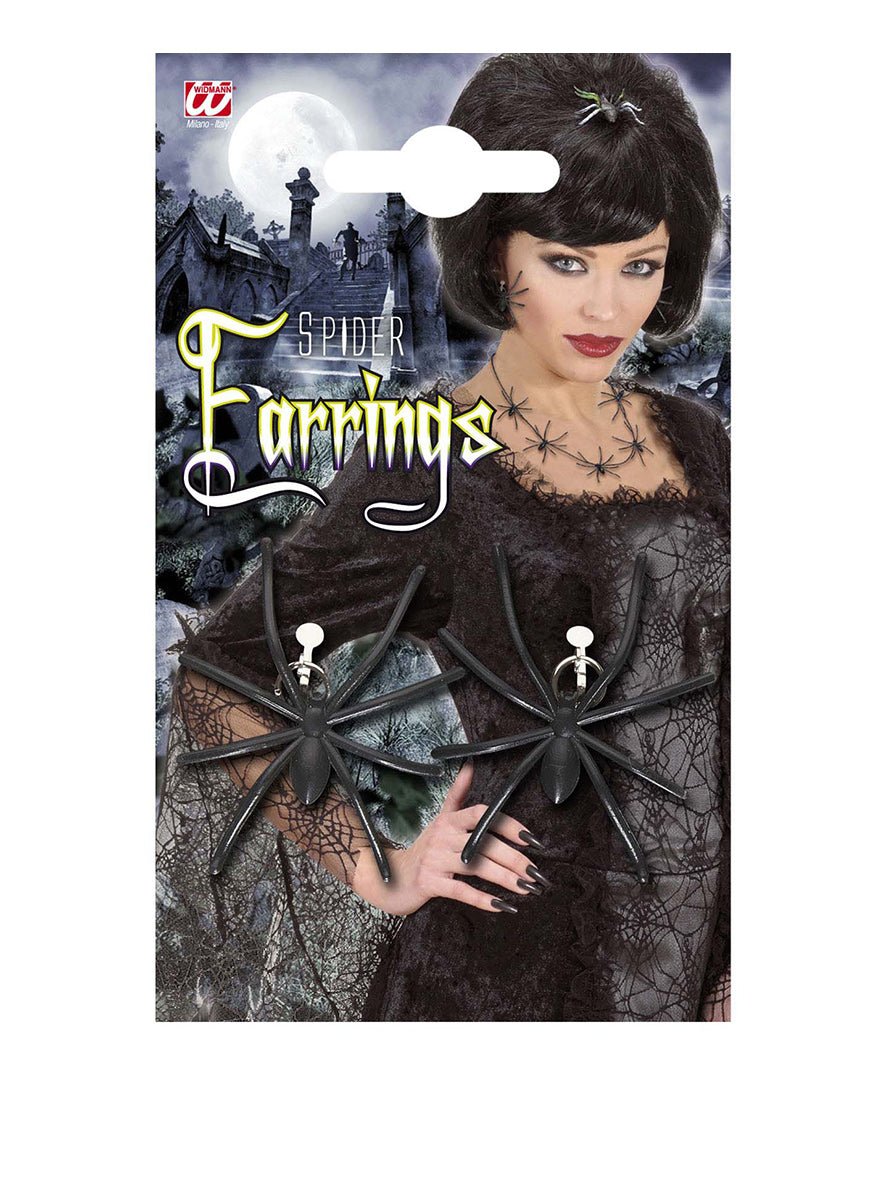 Boucles d'oreille d'araignée