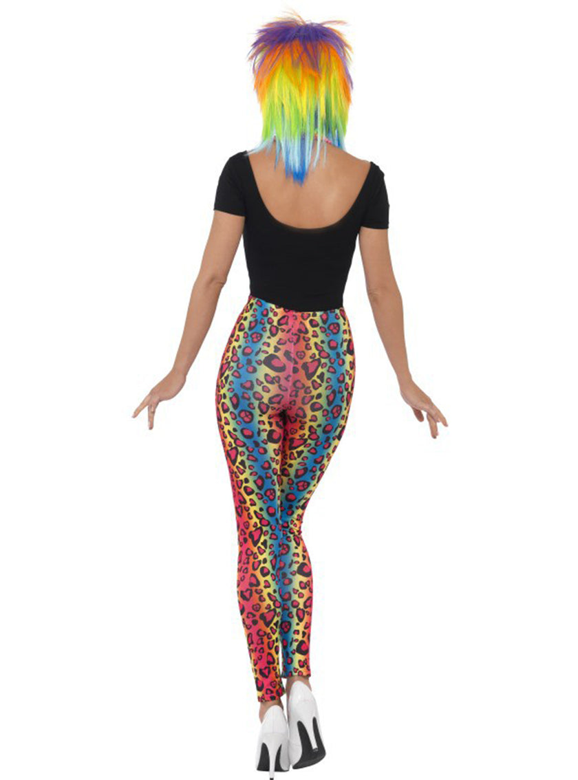 Leggings léopard couleurs femme