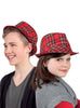 Chapeau écossais à carreaux enfant