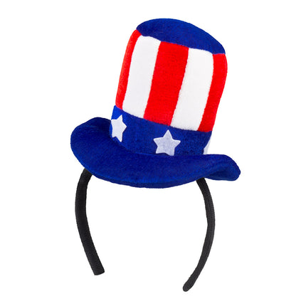 Mini chapeau Oncle Sam femme