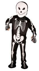 déguisement mascotte squelette adulte