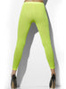 Leggings vert fluo