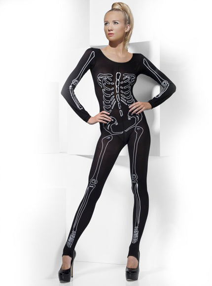 Combinaison squelette femme
