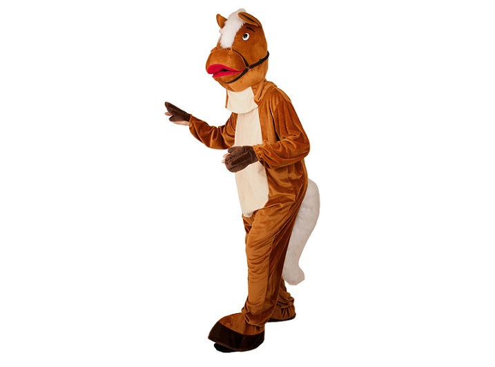 déguisement mascotte de cheval adulte