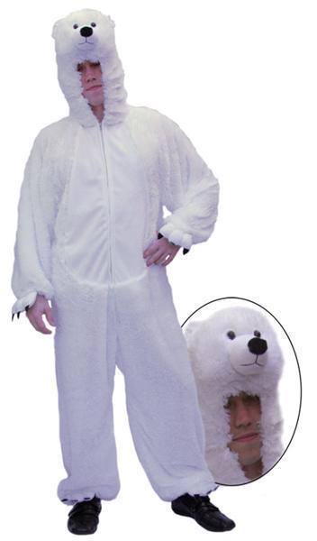 déguisement d''ours blanc taille xl