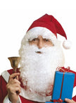 Kit père Noël avec bonnet, barbe, moustache et sourciles