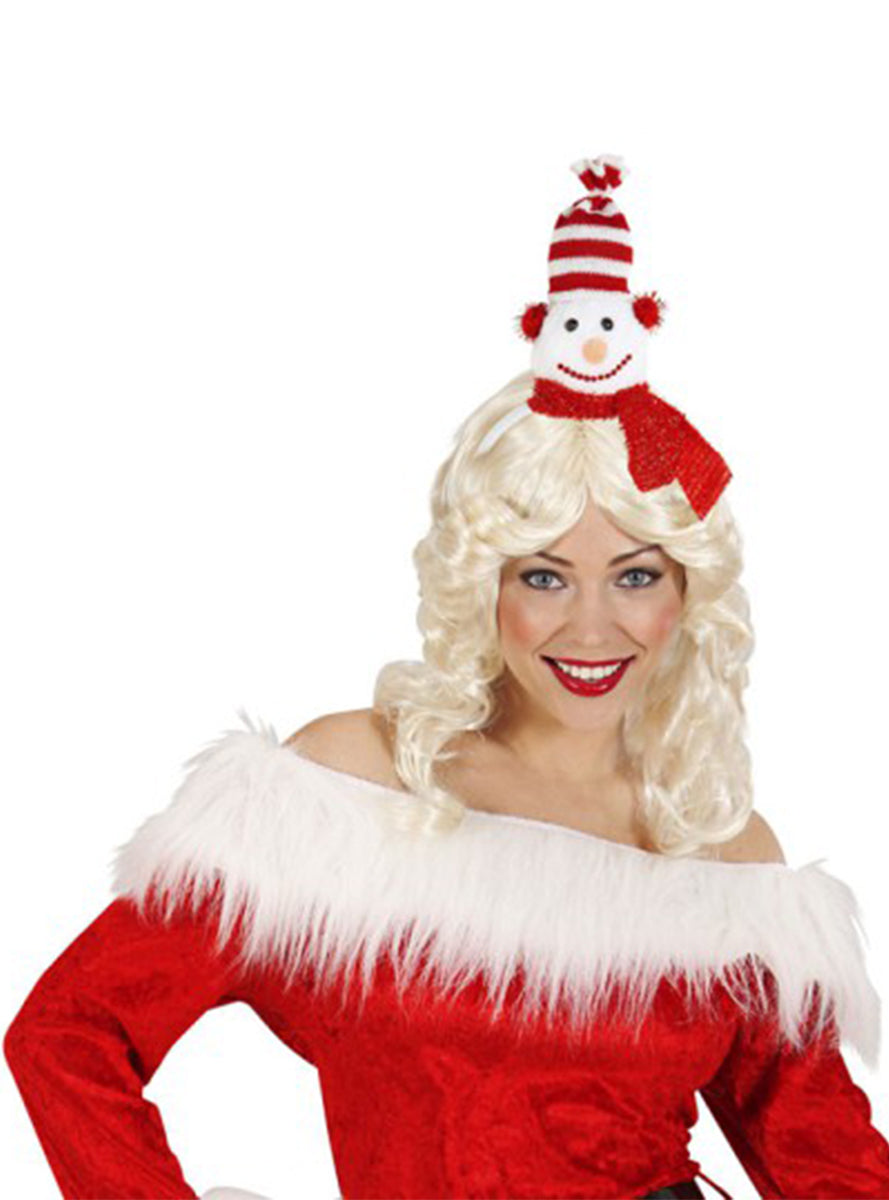 Serre-tête bonhomme de neige