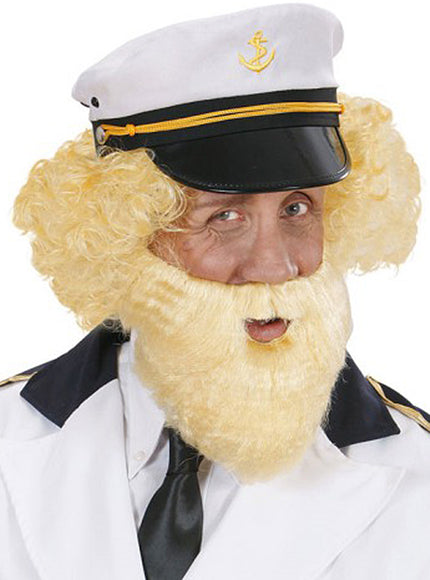 Barbe blonde de vieux marin