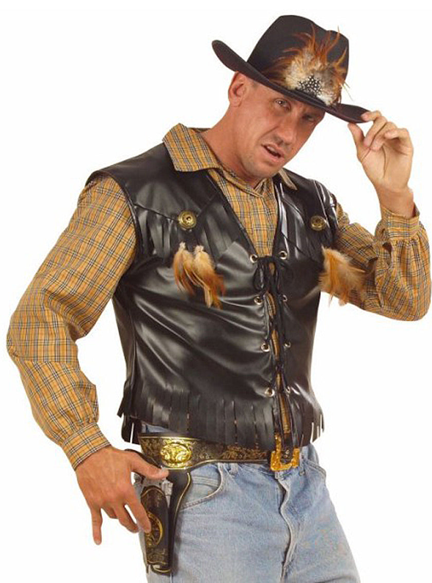 Gilet de cowboy homme