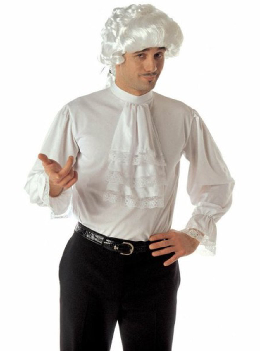 Chemise à jabot baroque