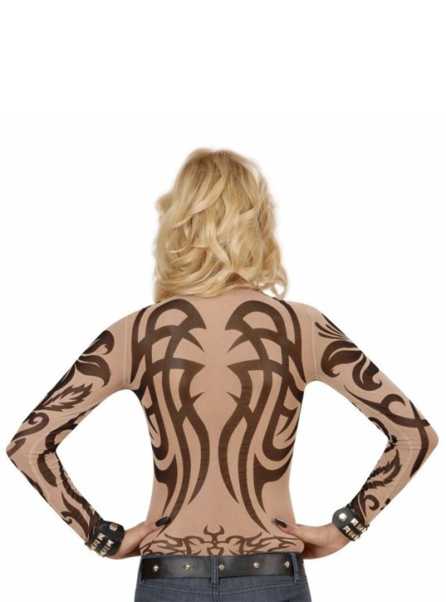 T-shirt Tattoo tribal femme