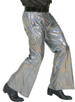 Pantalon disco argenté
