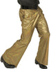 Pantalon disco doré