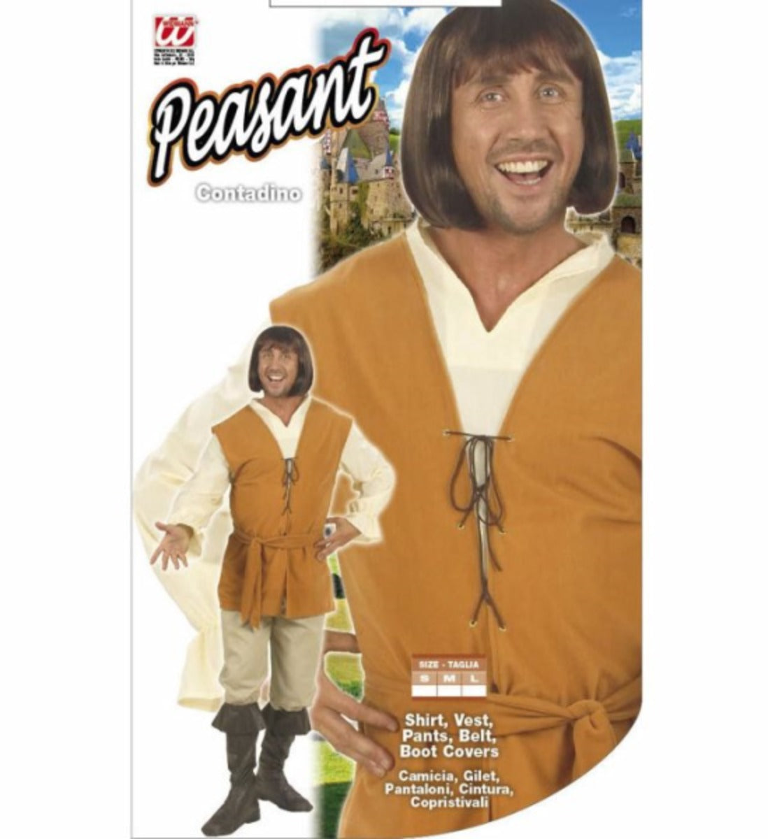 Déguisement poète médiéval homme