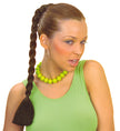 Extension cheveux tresse brune
