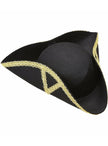Tricorne noir de général