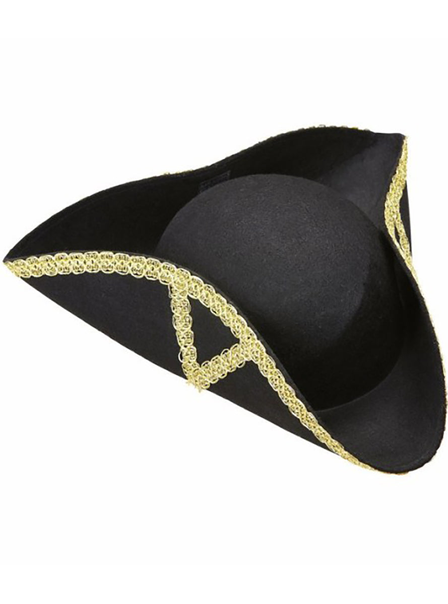 Tricorne noir de général