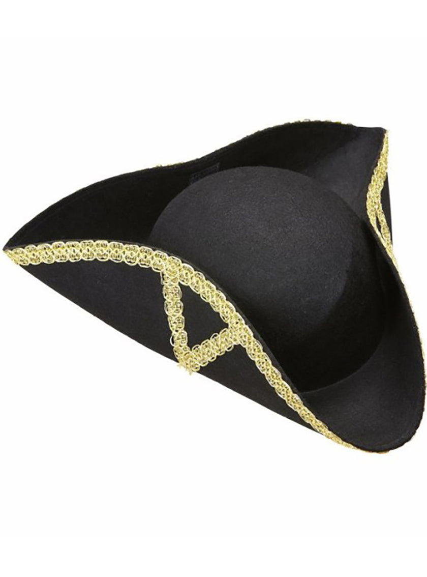 Tricorne noir de général