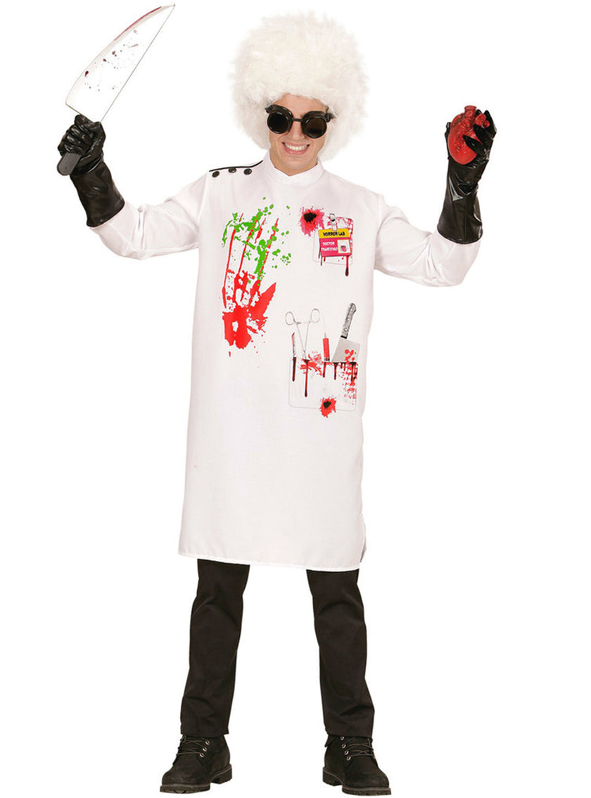 Déguisement scientifique fou grande taille