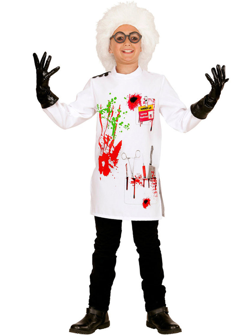 Déguisement scientifique fou enfant