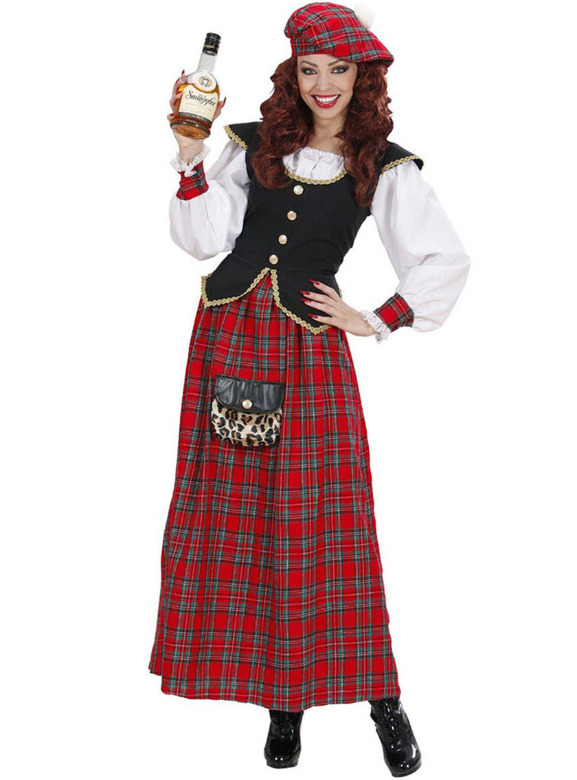 Déguisement écossaise élégante femme