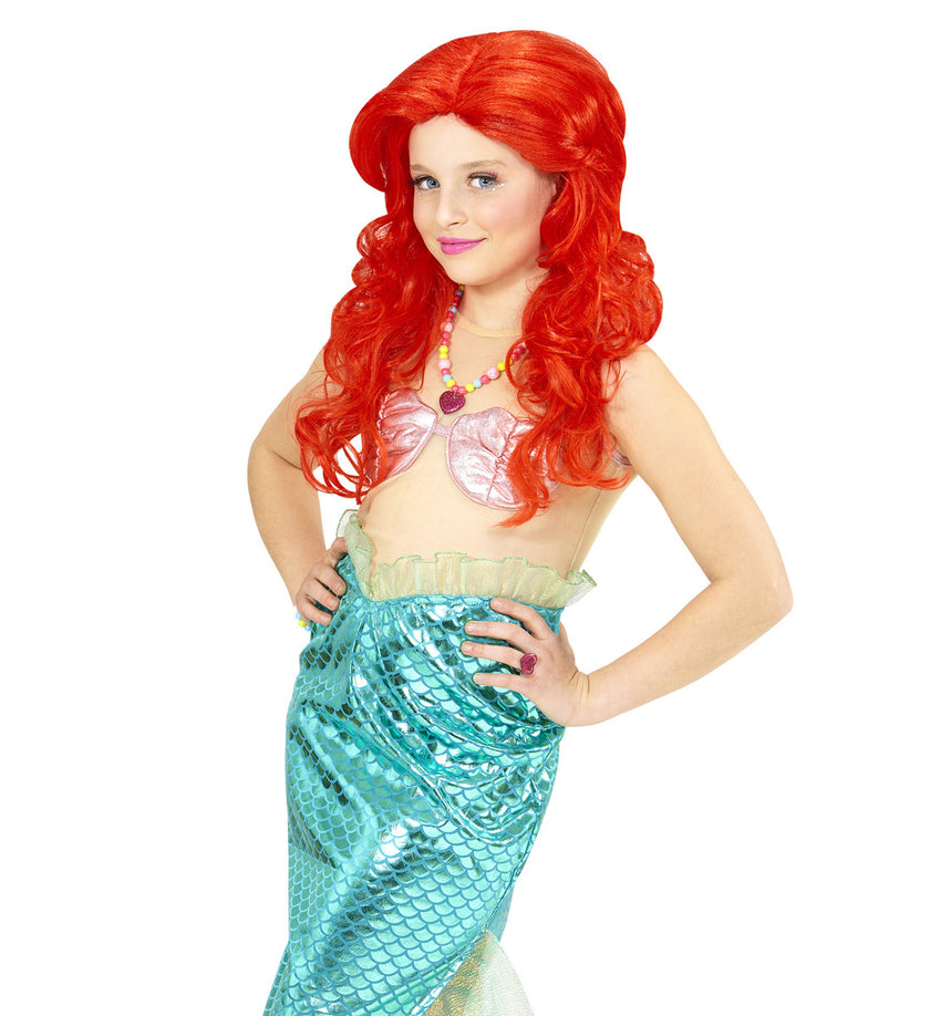 Perruque sirène fille
