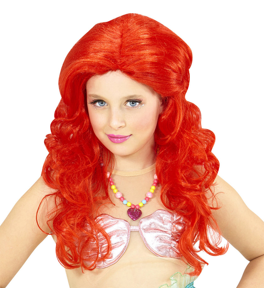 Perruque sirène fille
