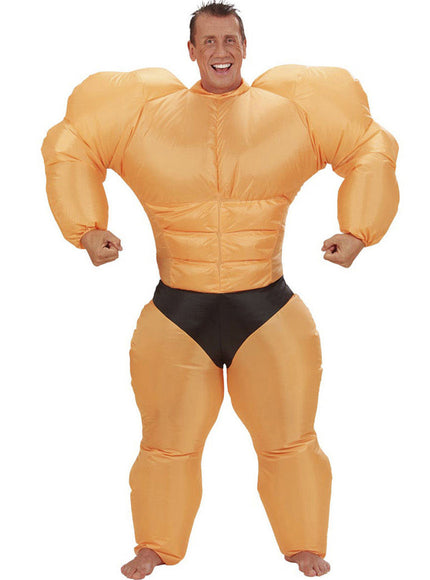 Déguisement musclé gonflable homme