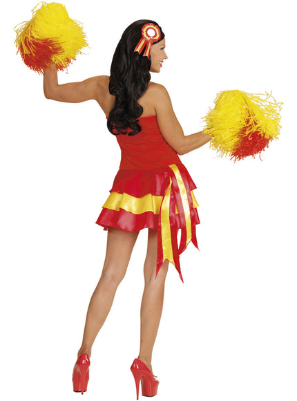 Déguisement pompon girl espagnole femme