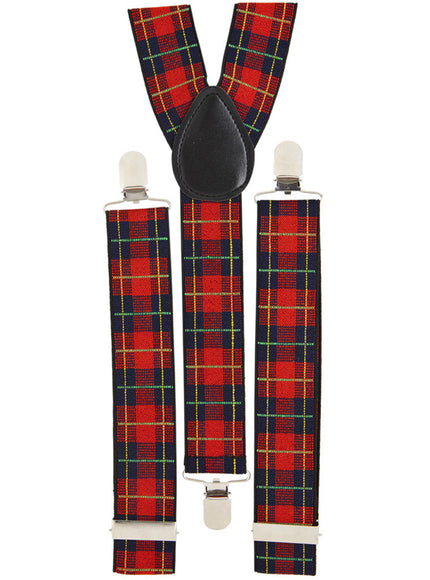 Bretelles écossaises adulte