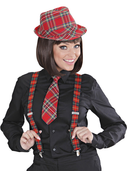 Bretelles écossaises adulte