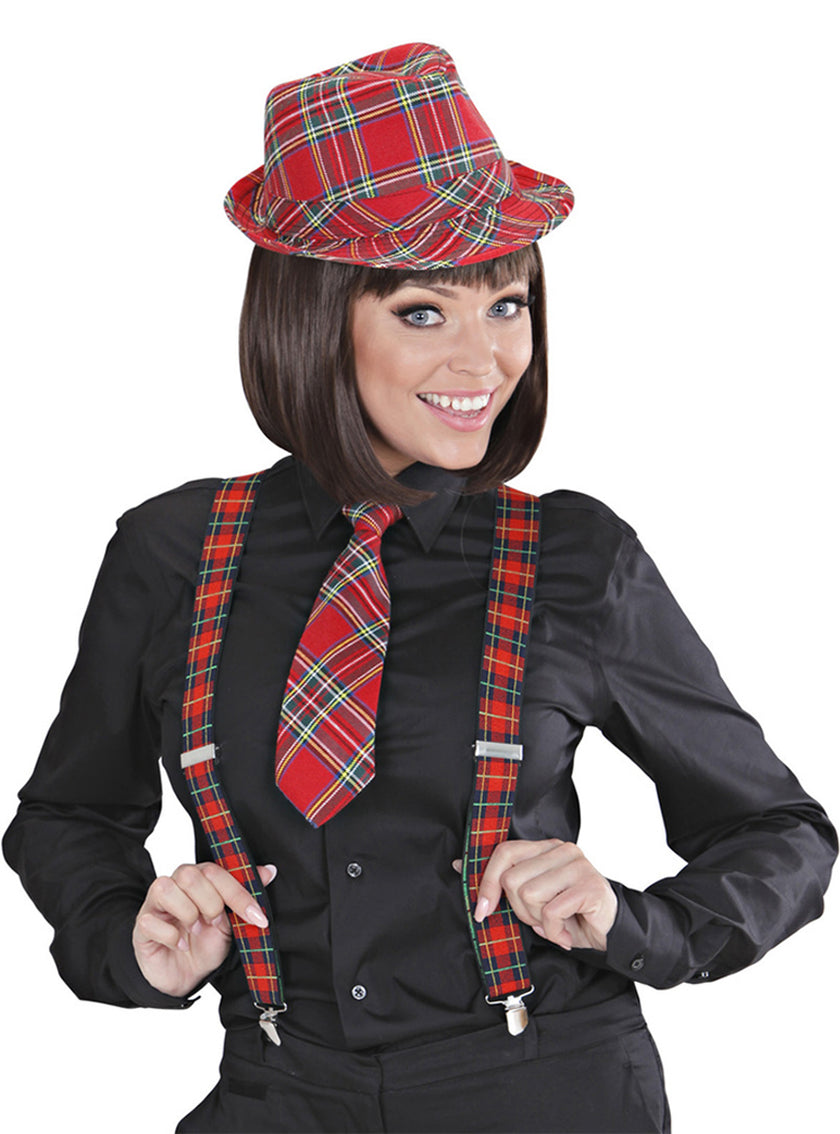 Bretelles écossaises adulte